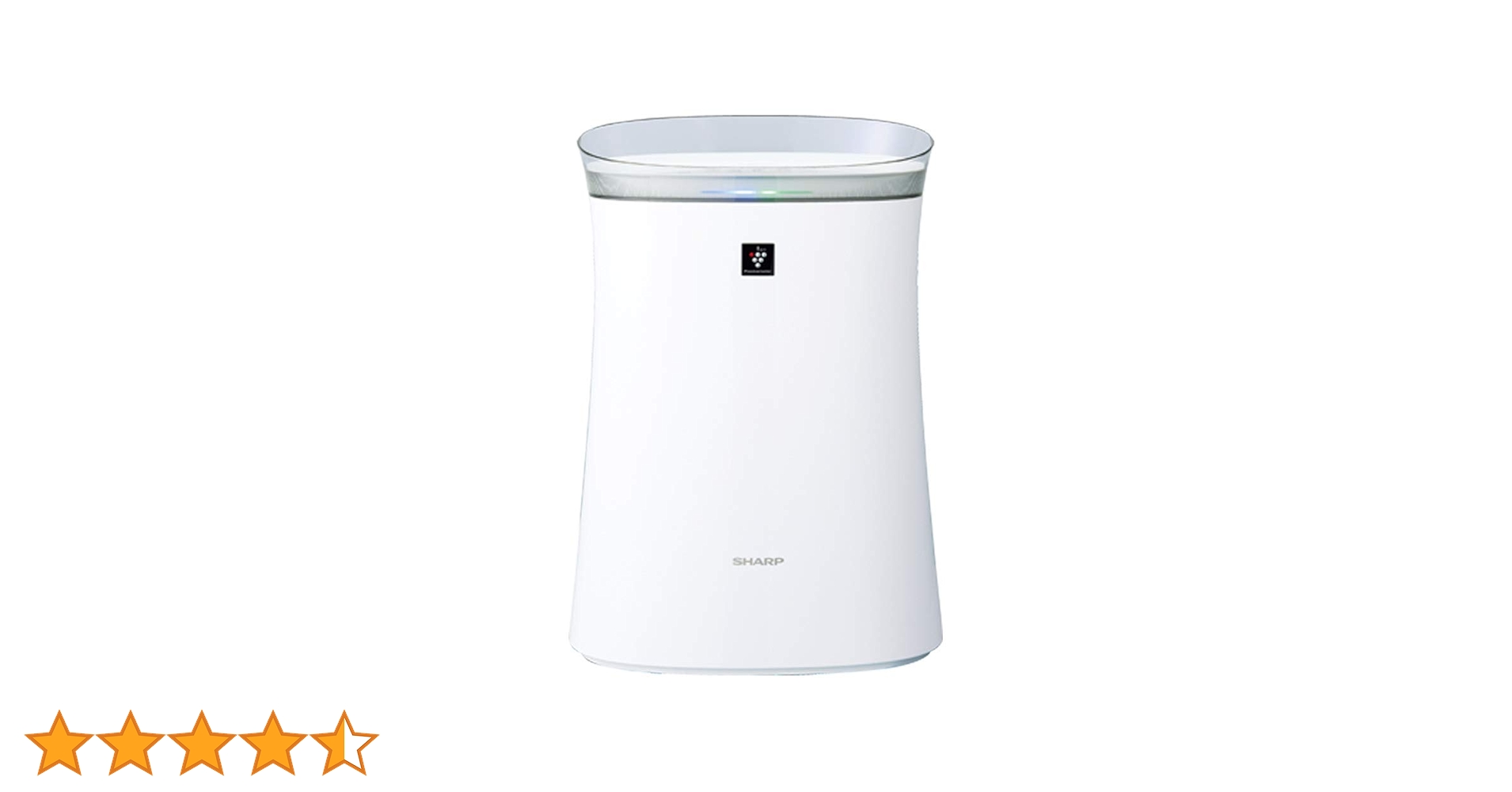 中古 スリムホワイト空気清浄機 SHARP 空気清浄機 空清6畳 プラズマクラスター7000搭載 ホワイト